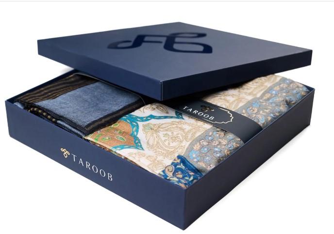 His& Her Gift Set of Kalamkari Stole and Pashmina Shawl