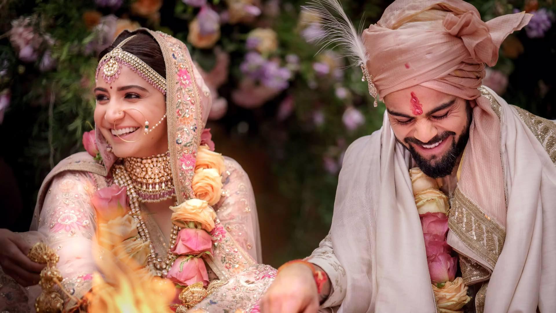 Virat Kohli Anushka Sharma wedding