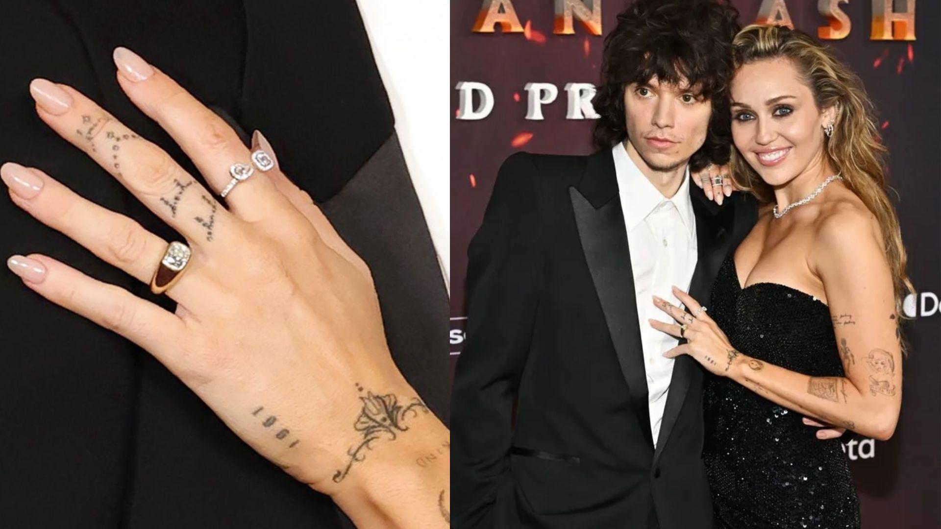 Miley Cyrus' engagement ring