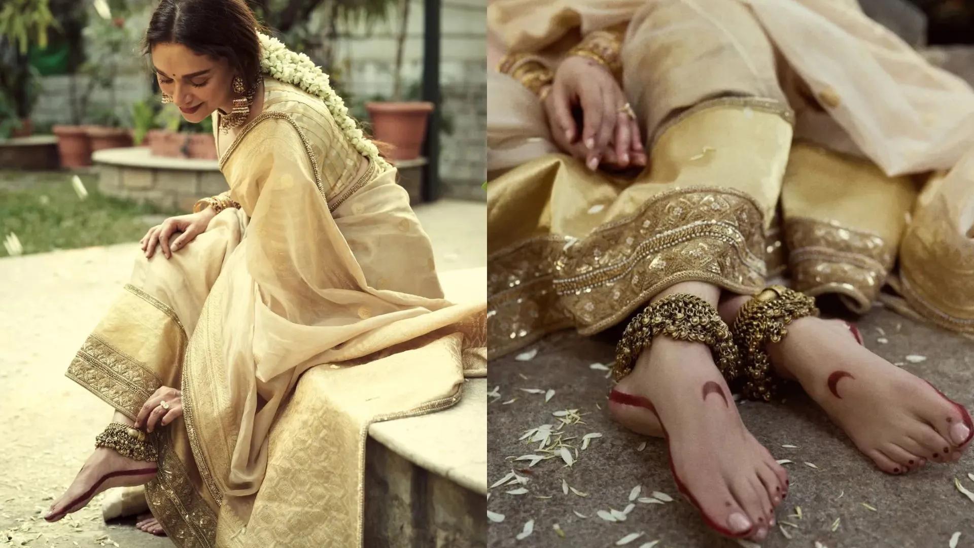 Aditi Rao Hydari at her wedding