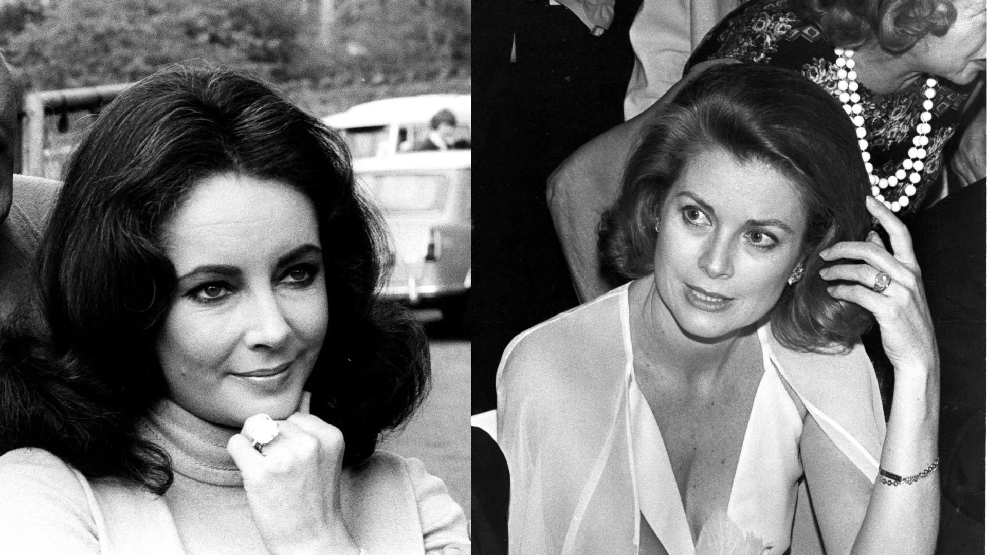 Elizabeth Taylor and Grace Kelly's rings