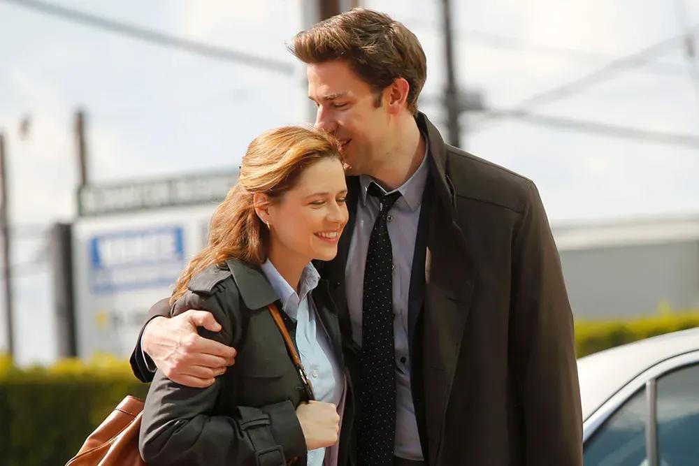 Jim and Pam