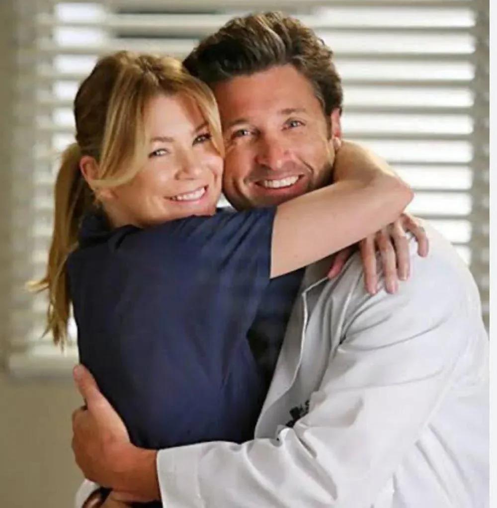 Meredith and Derek