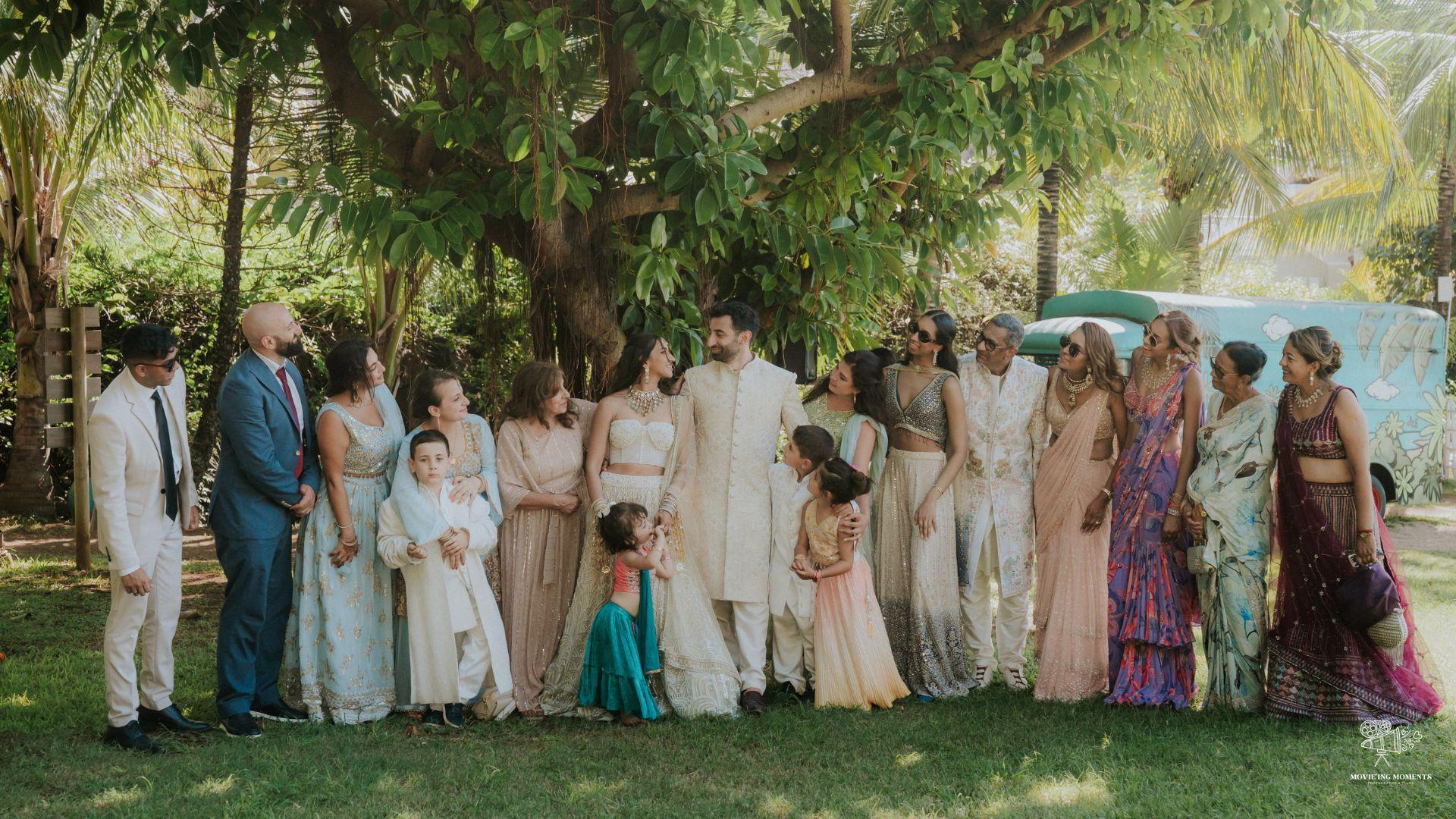 Shikha & Moe’s Island Wedding