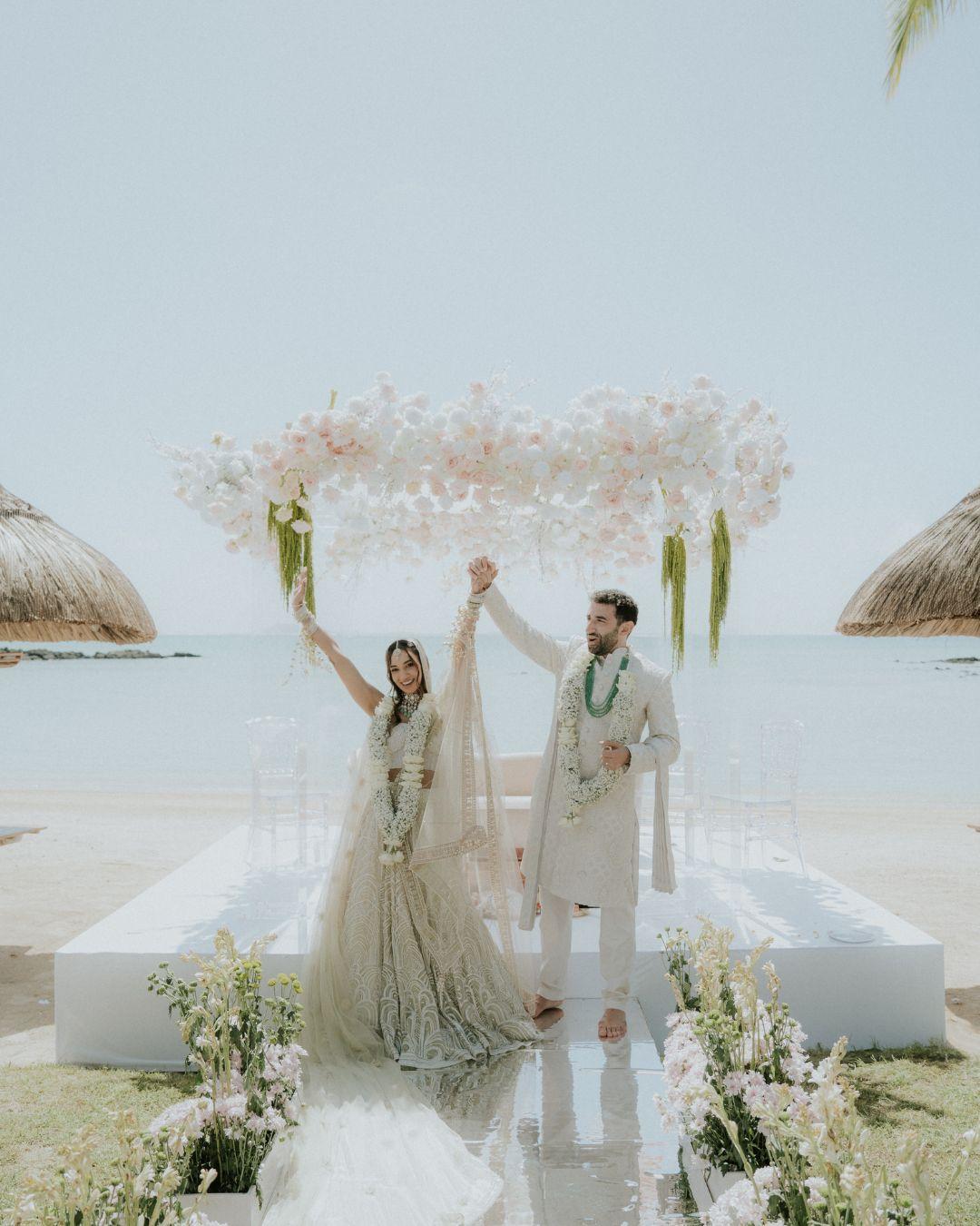 Shikha & Moe’s Island Wedding