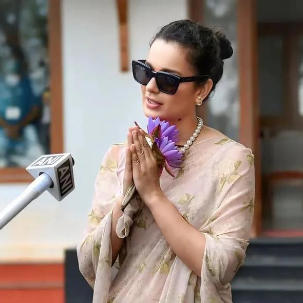 Kangana Ranaut channelling Maharani Gayatri Devi
