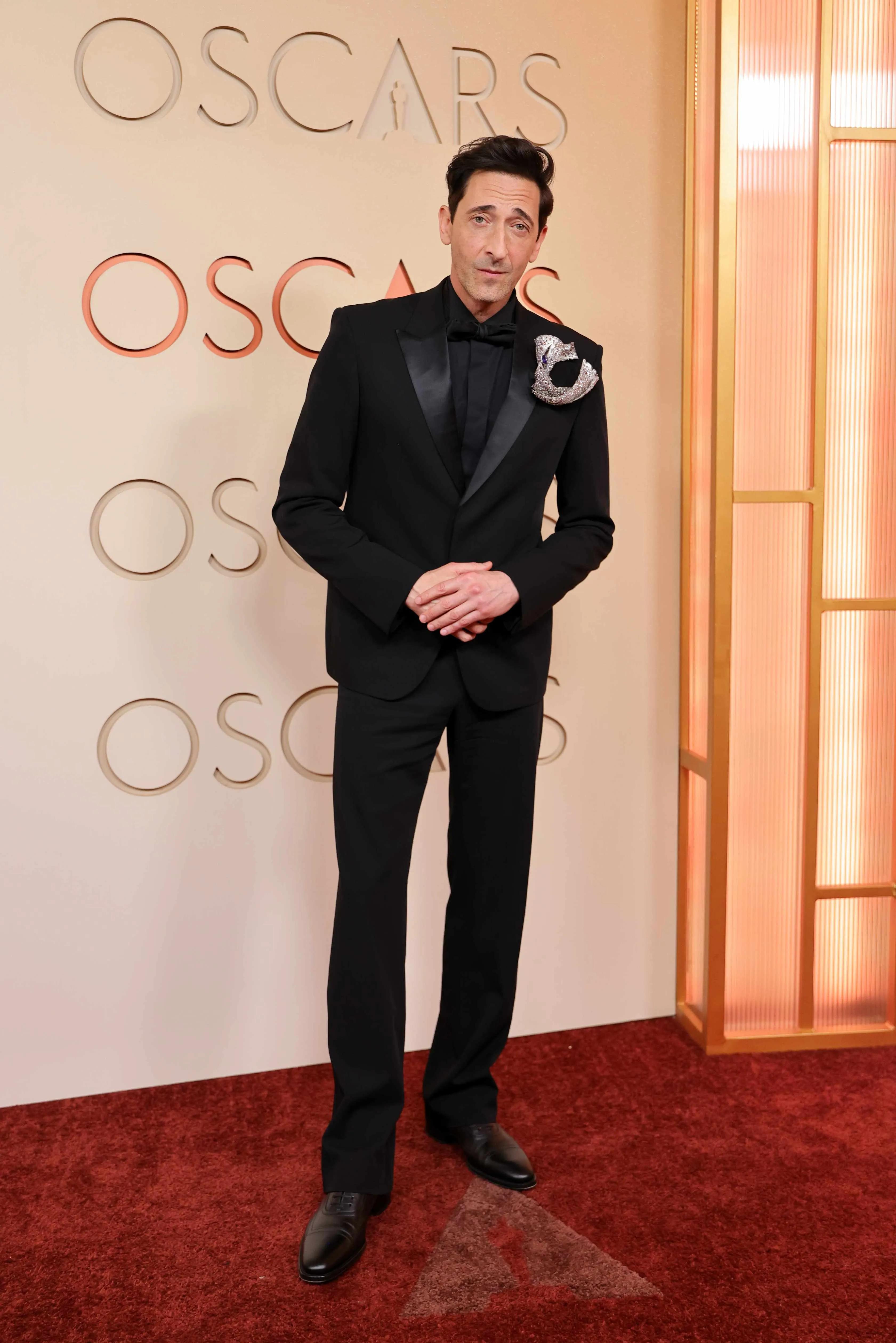 Adrien Brody in Gucci