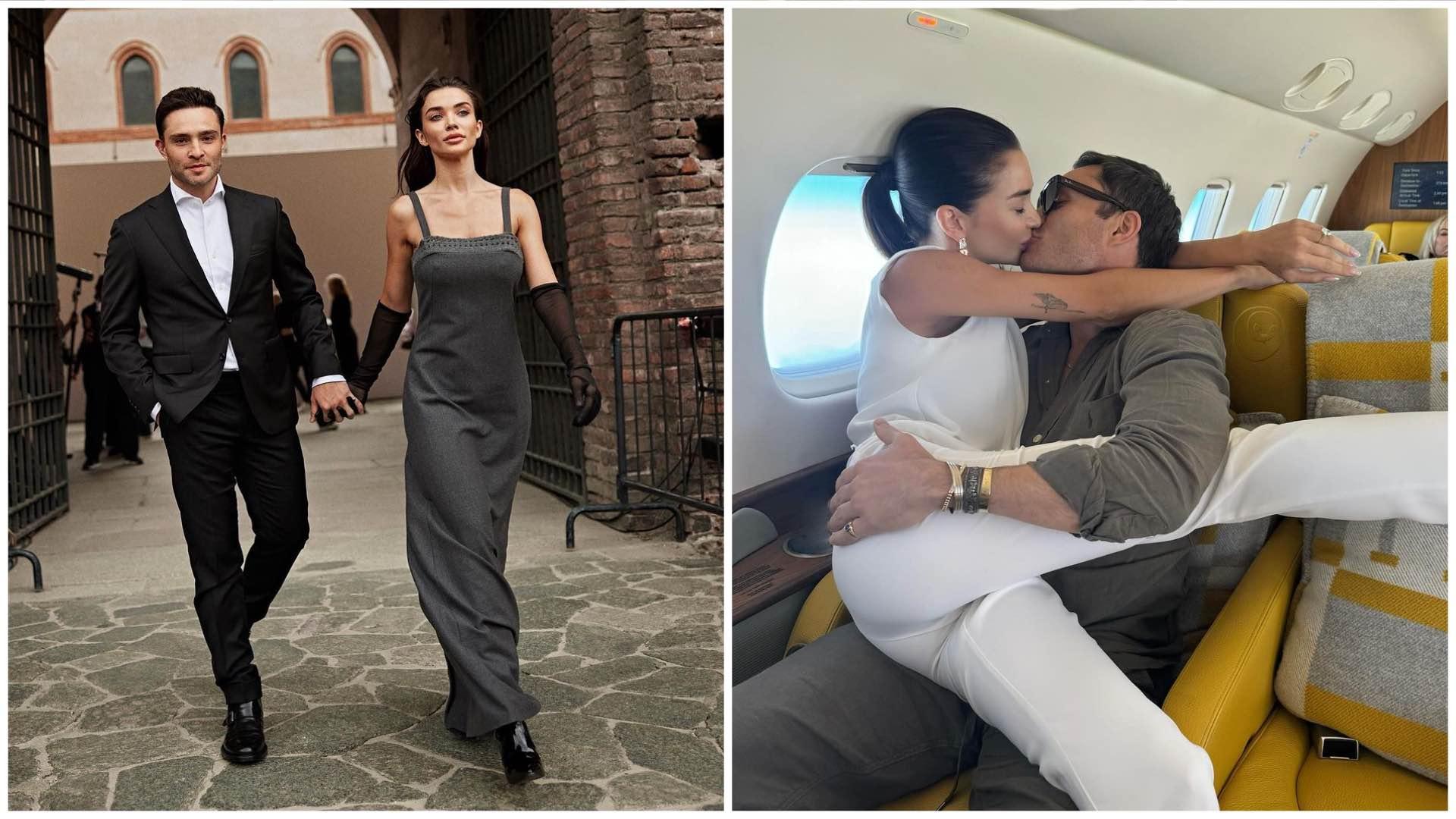 Amy Jackson and Ed Westwick