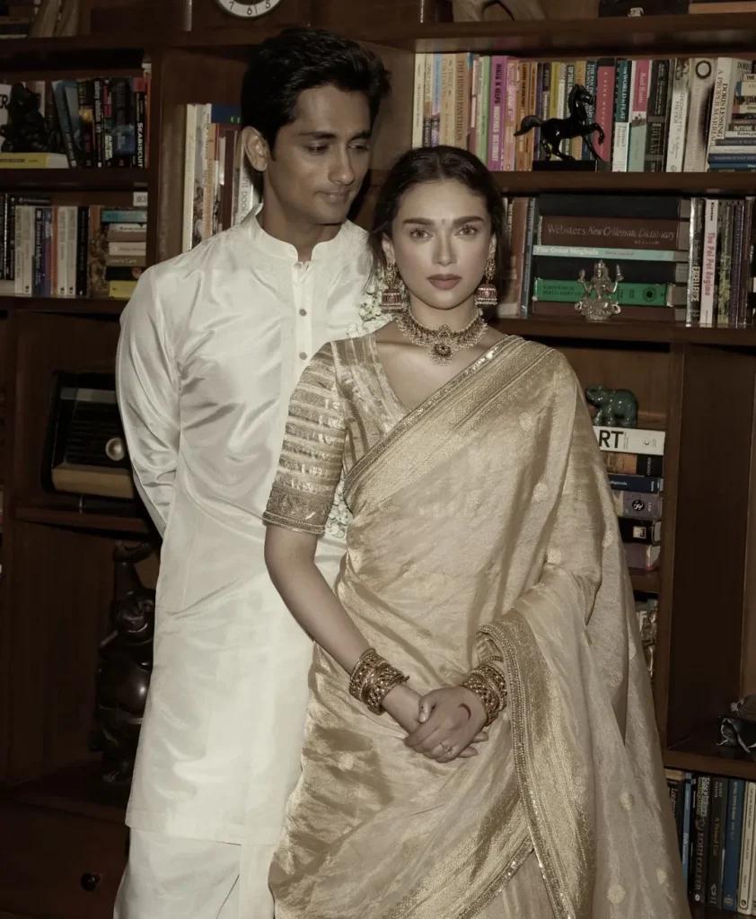 Aditi Rao Hydari and Siddharth