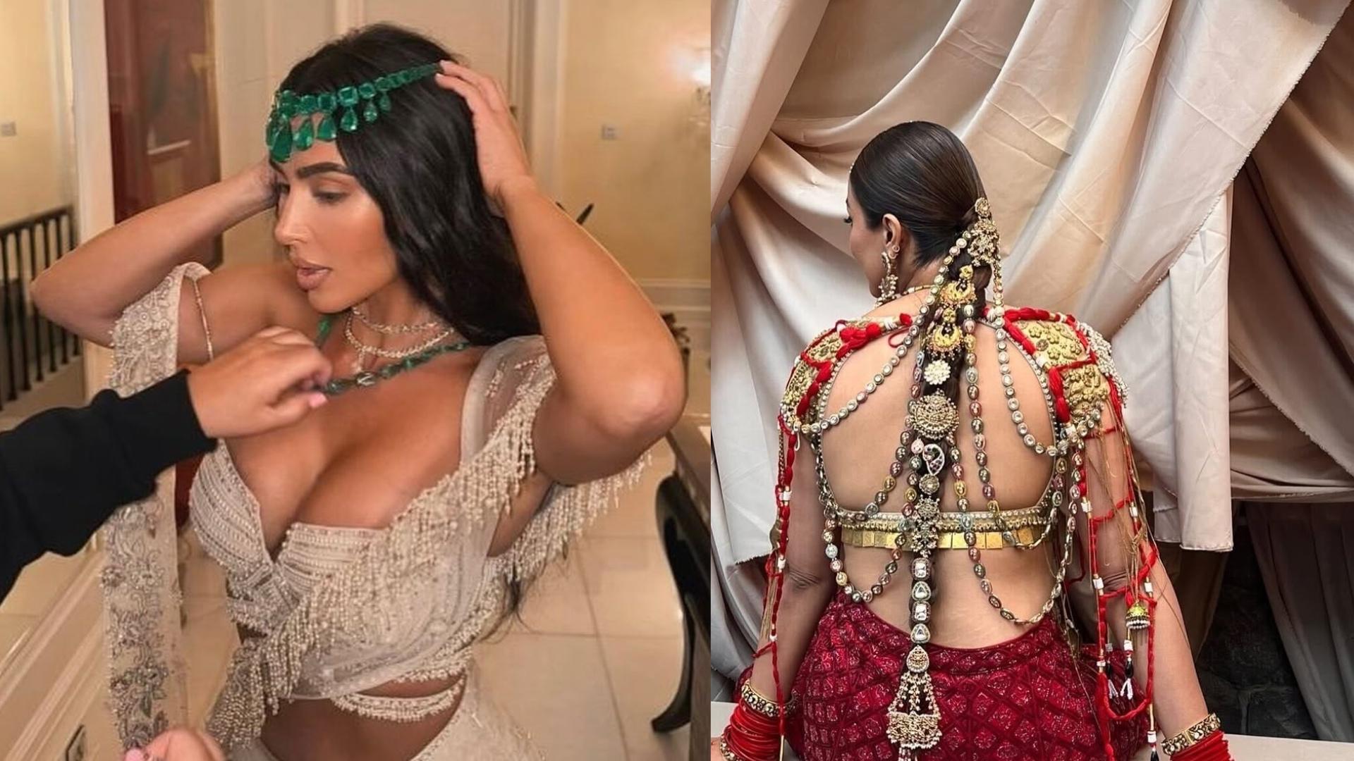 Parandi and Emerald hairpeice