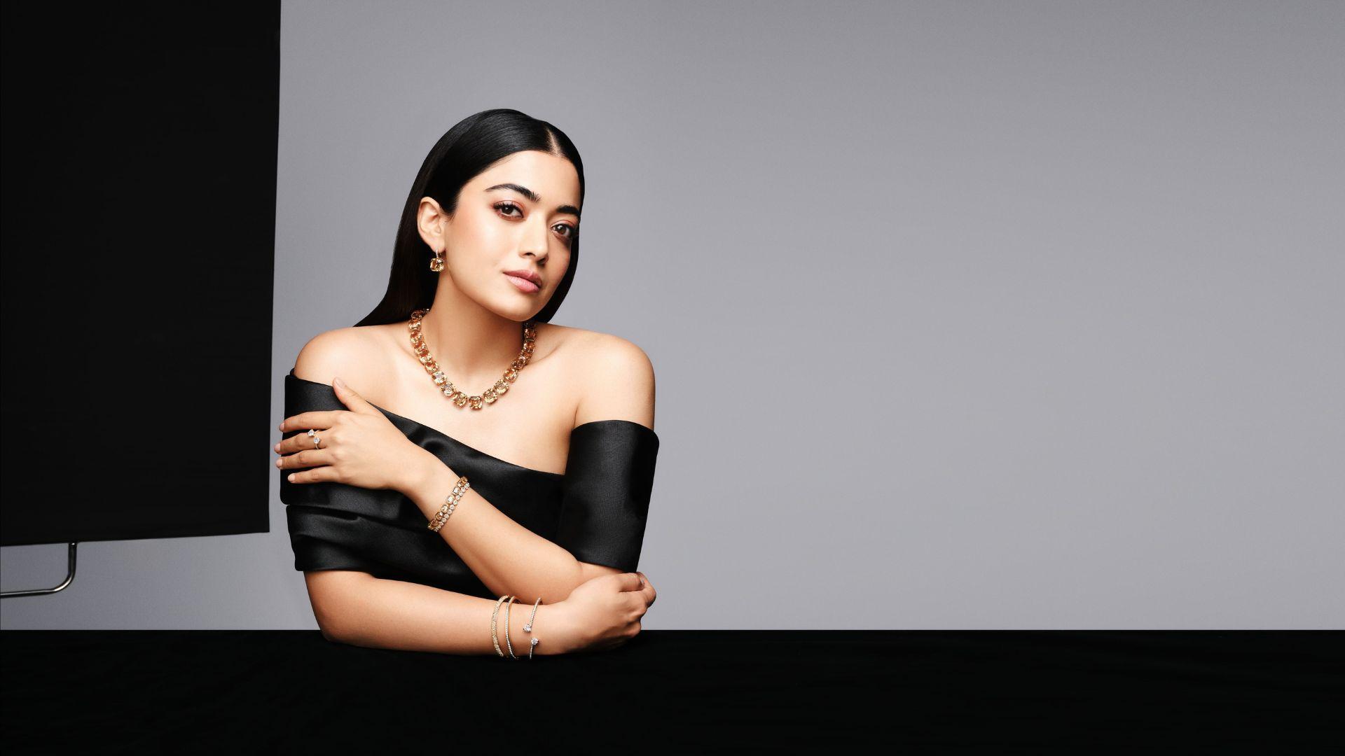 Rashmika Mandanna for Swarovski