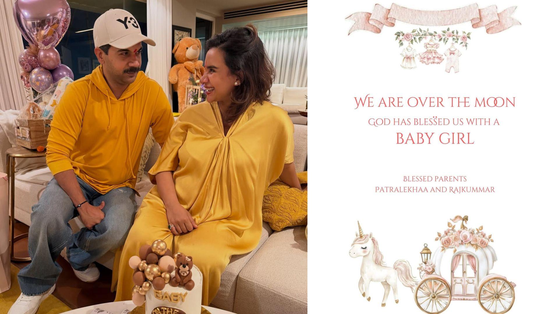 Rajkummar Rao and Patralekhaa welcome baby girl