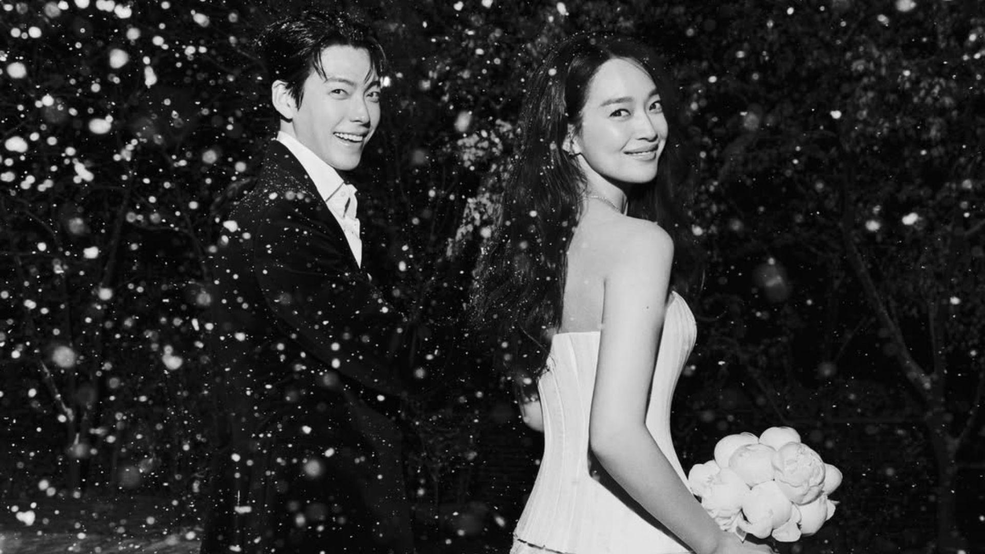 Kim woo-bin and Shin Min-ah tie the knot
