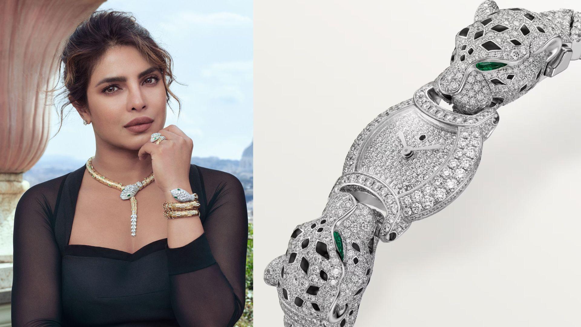 Diamond studded watches