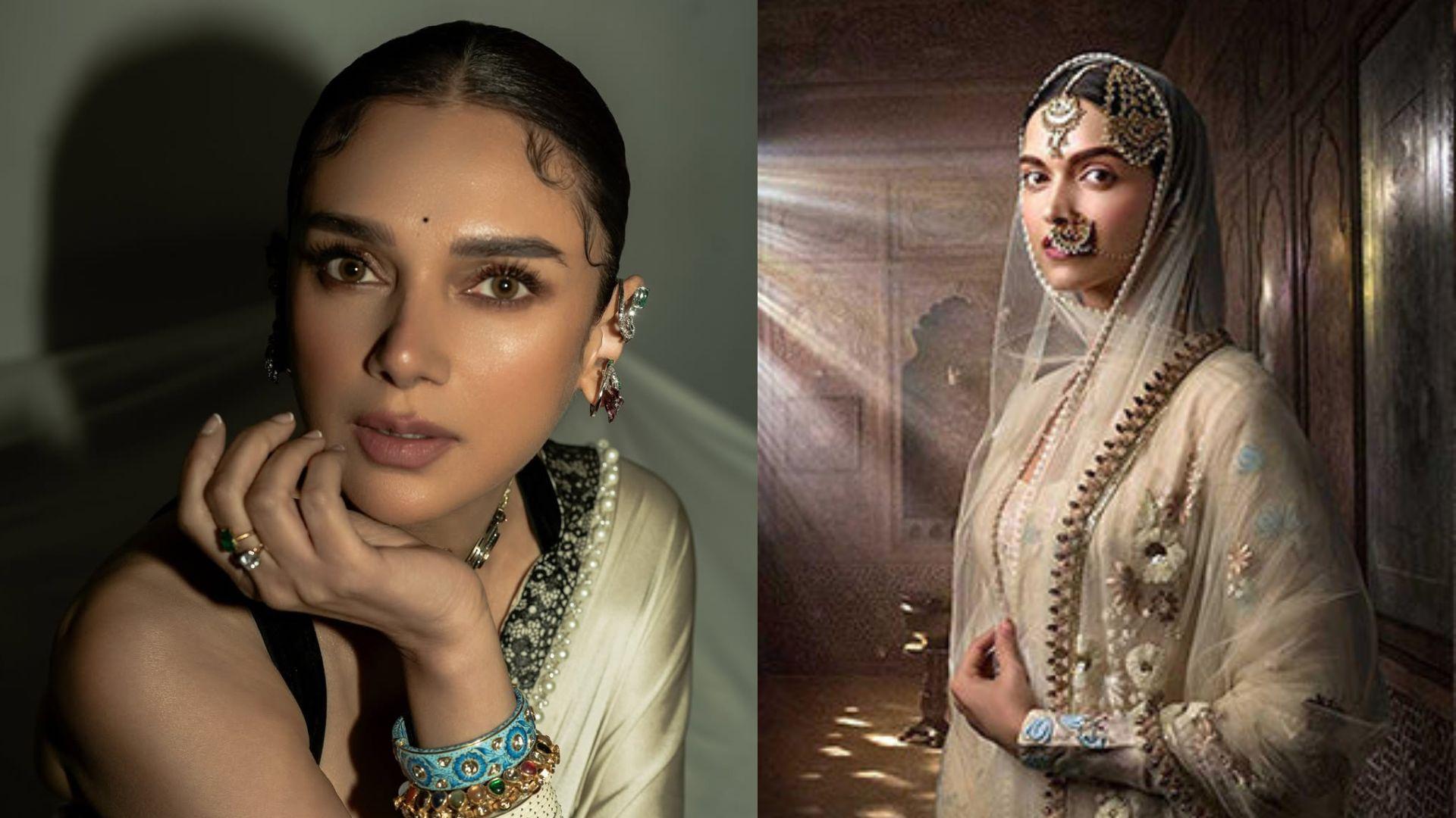Aditi Rao Hydari and Deepika Padukone in Padmavat
