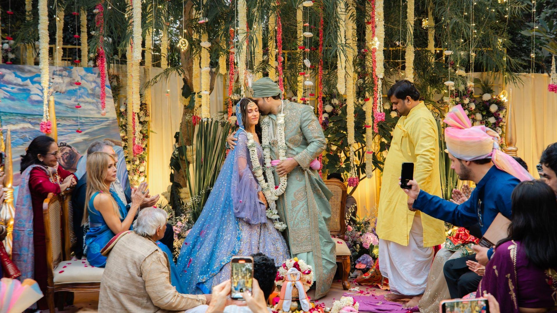 Prakhar Gupta's cross cutlural wedding