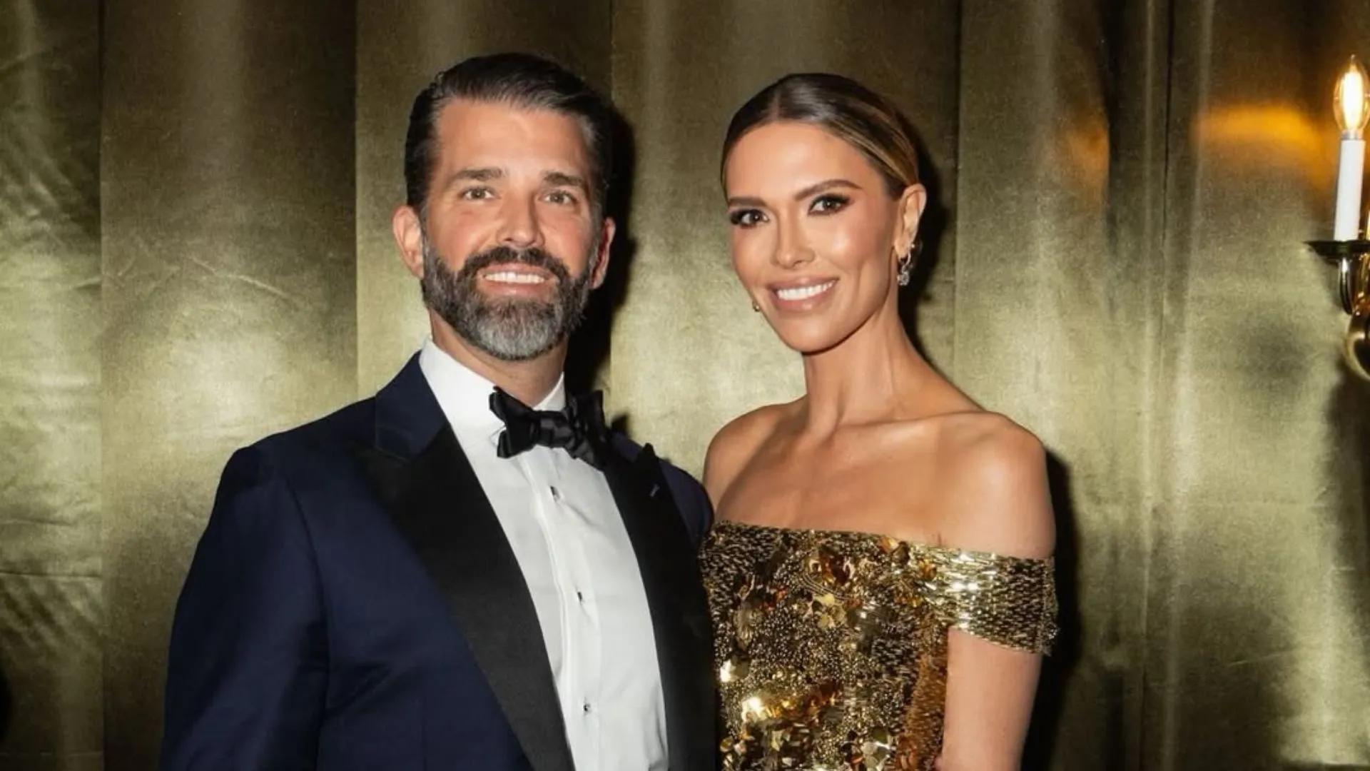 Donald Trump JR and Bettina Anderson