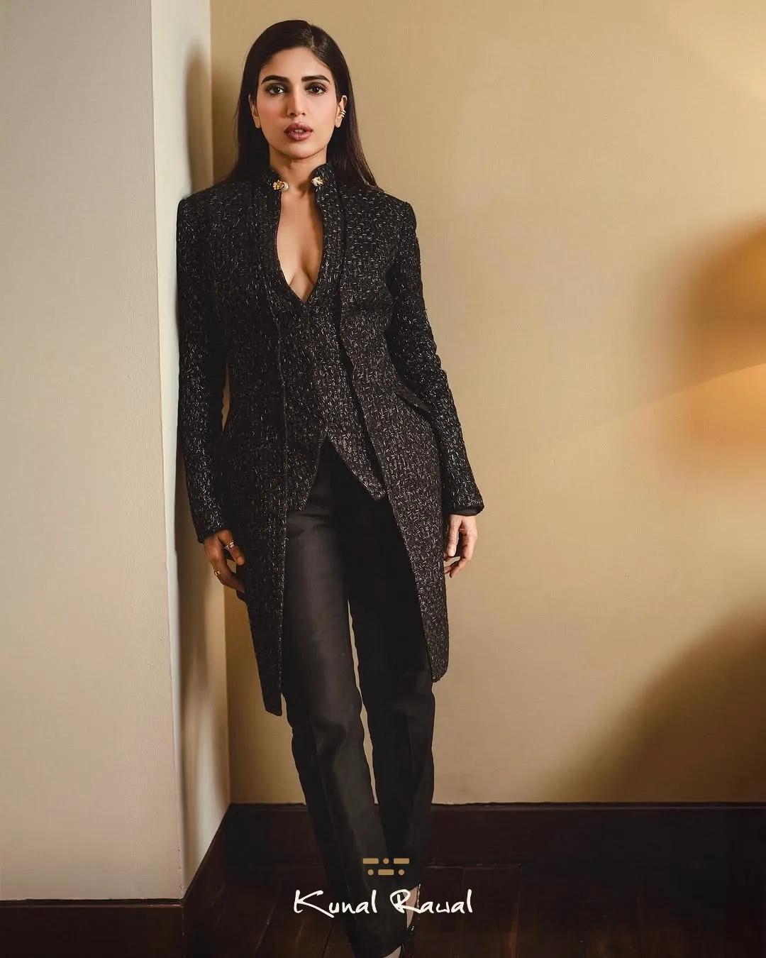 Bhumi Pednekar in an androgynous look from Kunal Rawal
