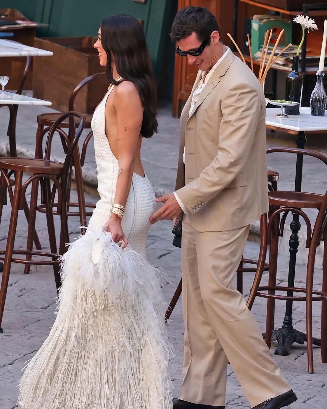 ✨ Dua Lipa and Callum Turner’s dreamy wedding celebrations in Sicily, Italy, are capturing every