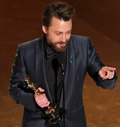 Kieran Culkin at the Oscars 2025