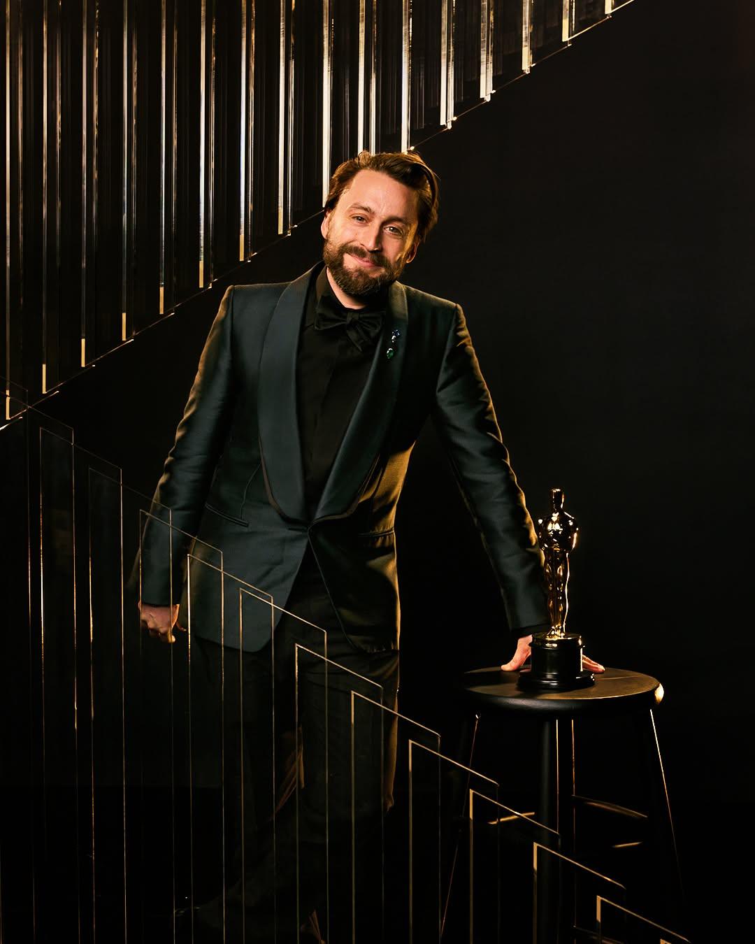 Kieran Culkin at the Oscars 2025