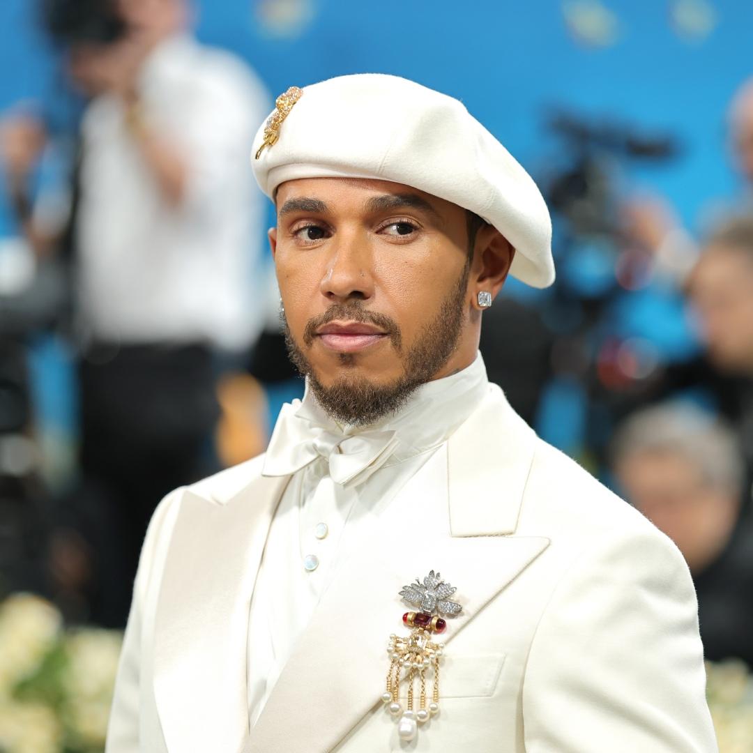 Lewis Hamilton’s Briony Raymond brooch at Met Gala 2025
