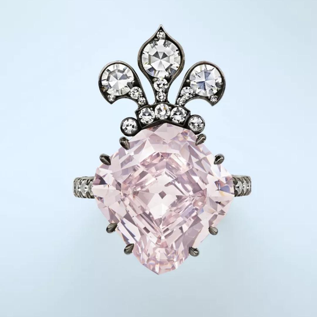 Marie Antoinette's rare pink diamond ring