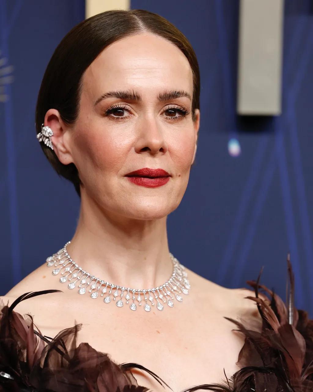 Sarah Paulson at Emmy Awards 2025