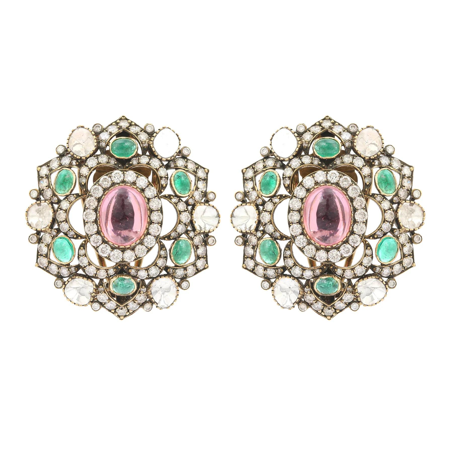 Rangmukhi Earrings, G.K. Chudiwalas