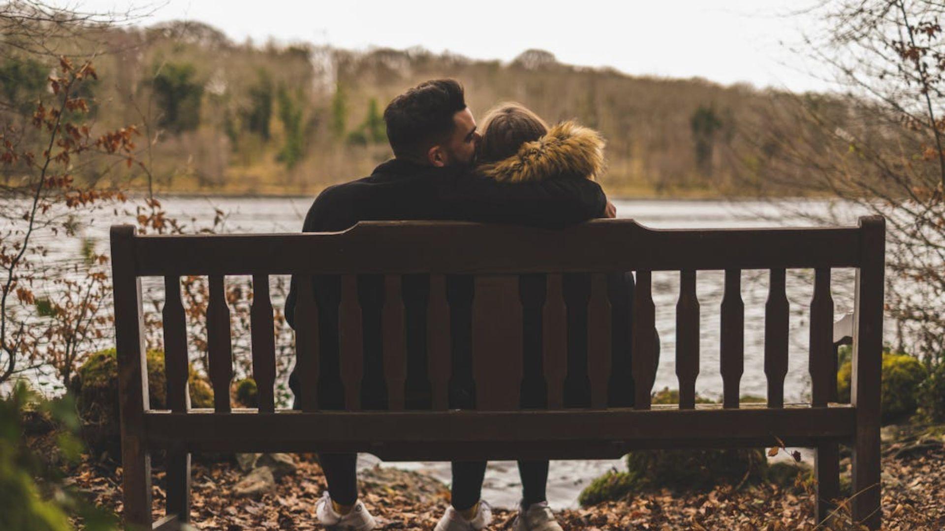 couple sitting together