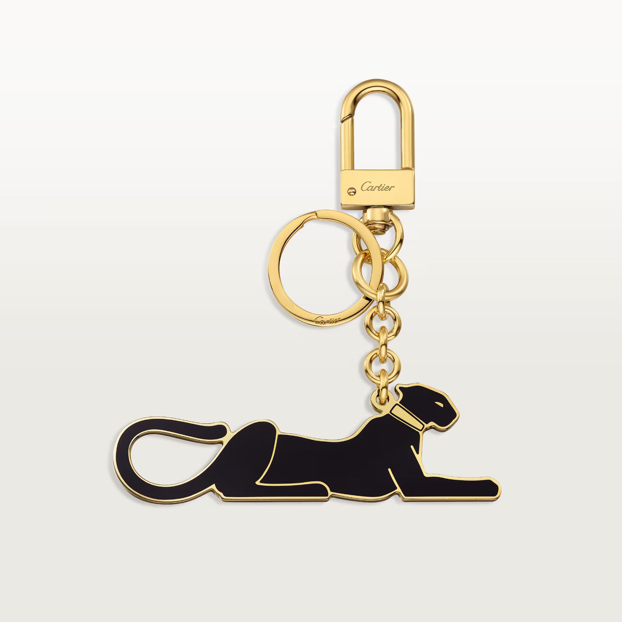 Cartier Diabolo de Cartier Panthère Key Ring