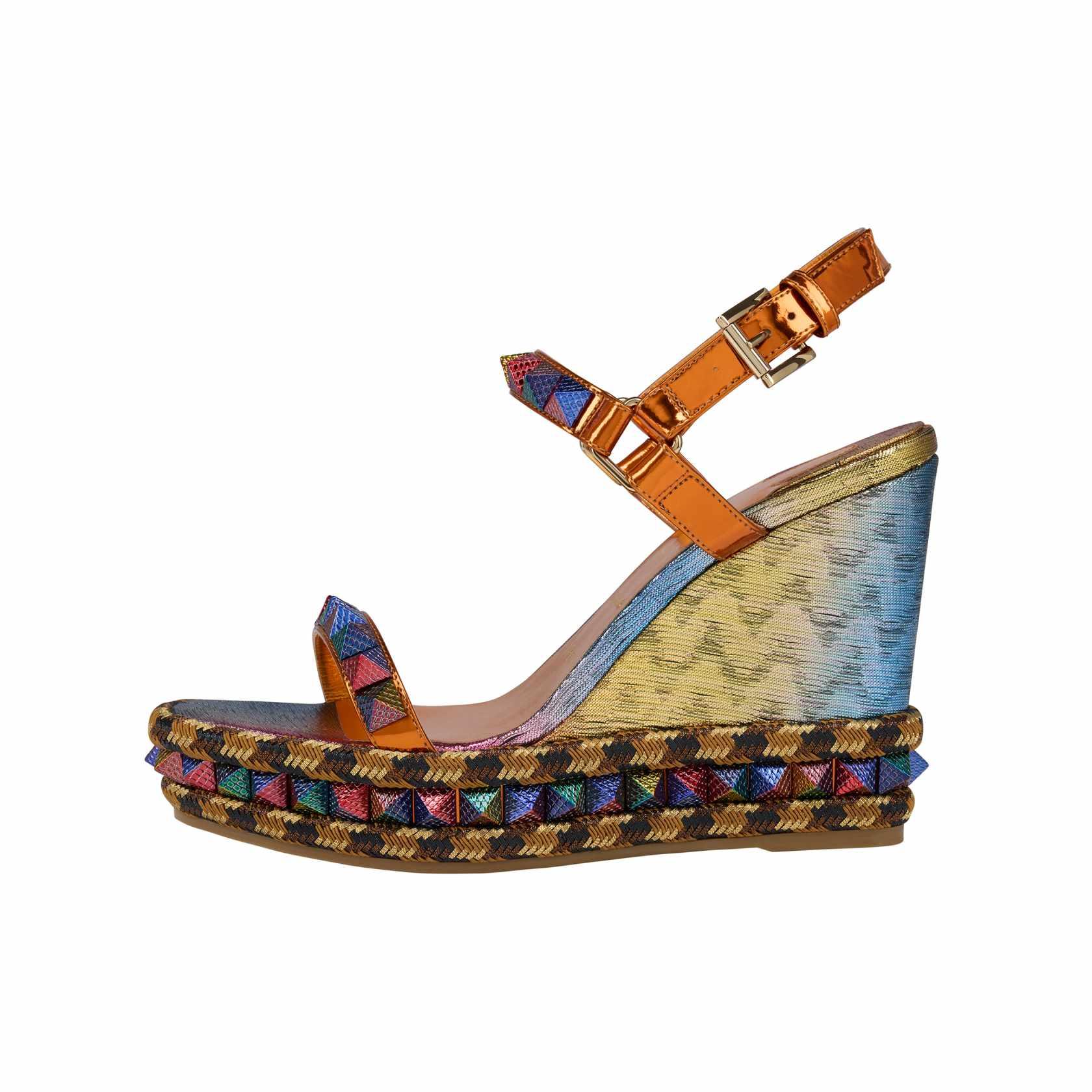 Christian Louboutin's La Vie en Inde Pyraclou 110 celebrates India's festivities