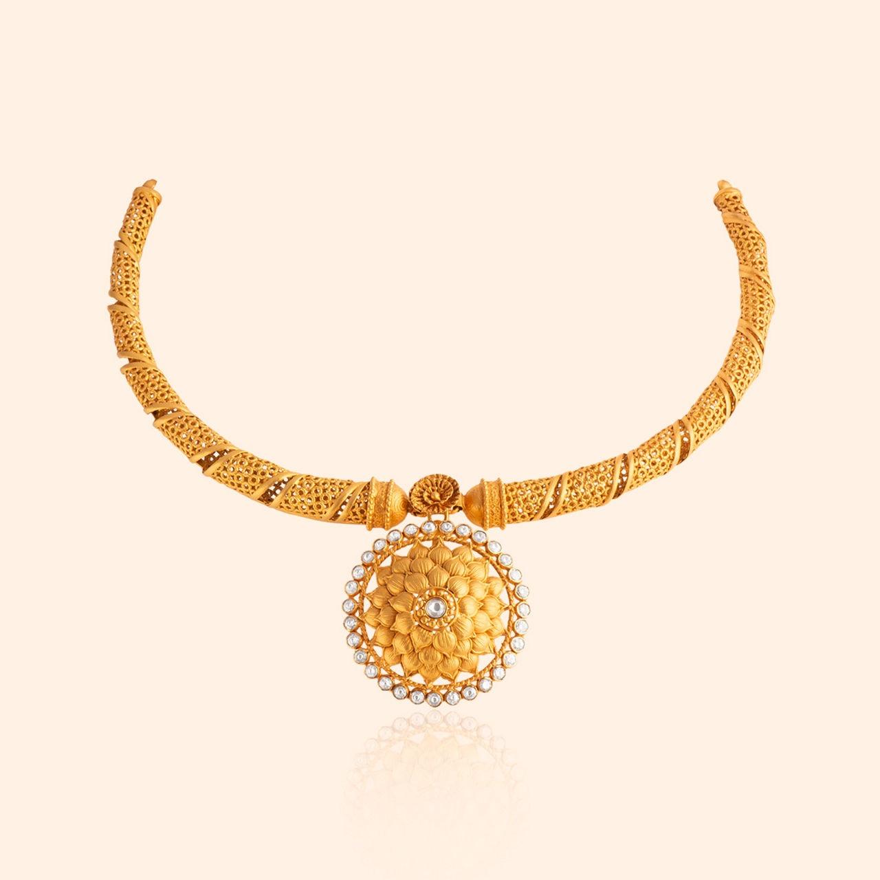 traditional gold haasli