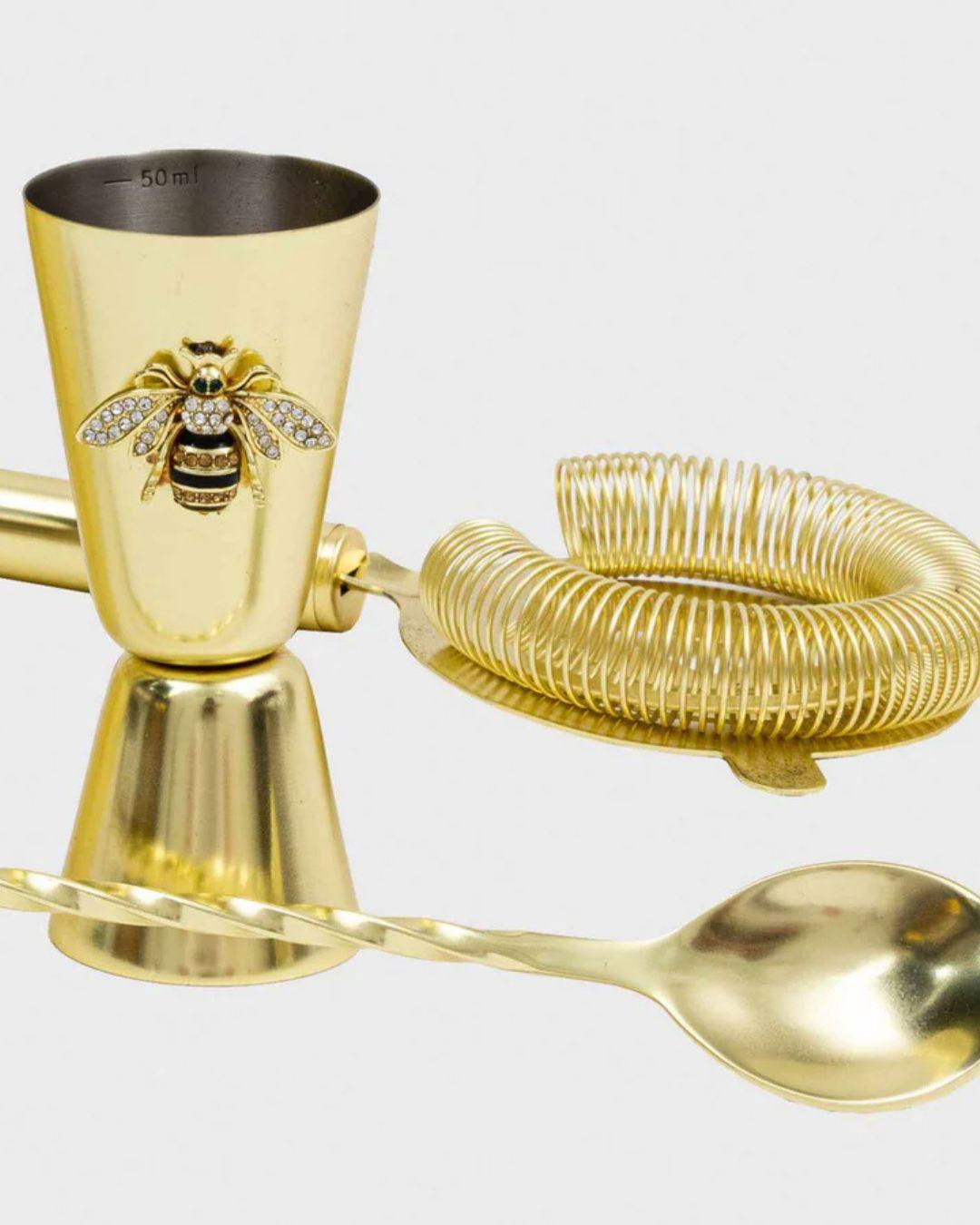 Joanna Buchanan Stripey Bee Cocktail Shaker Set