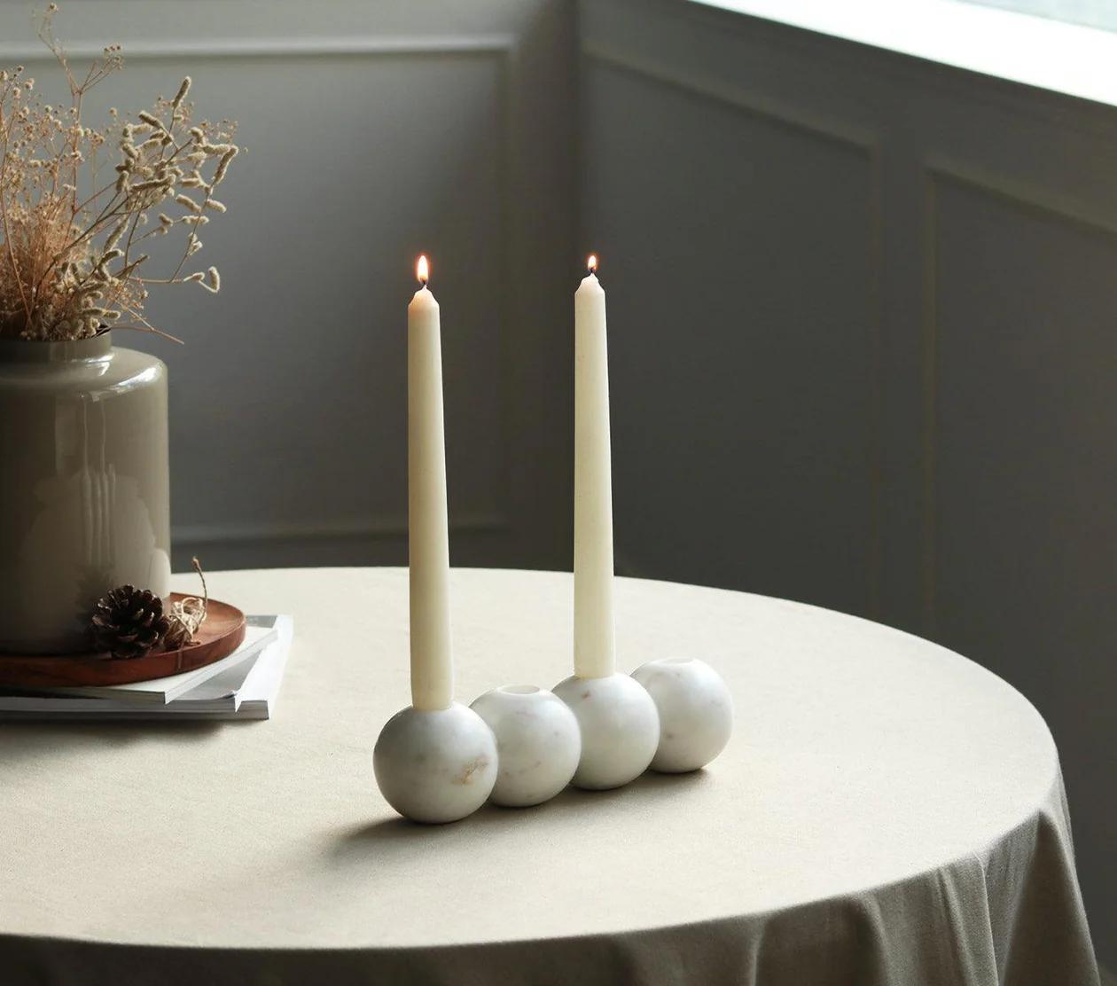 Nappa Dori Aster Marble Candle Holder