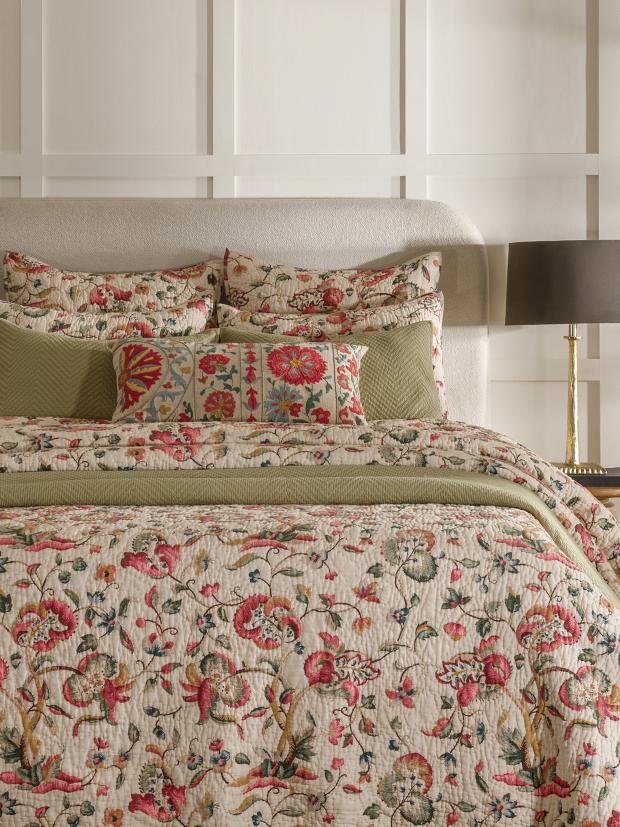 Sarita Handa IZEL Multi Bedspread (Quilted)