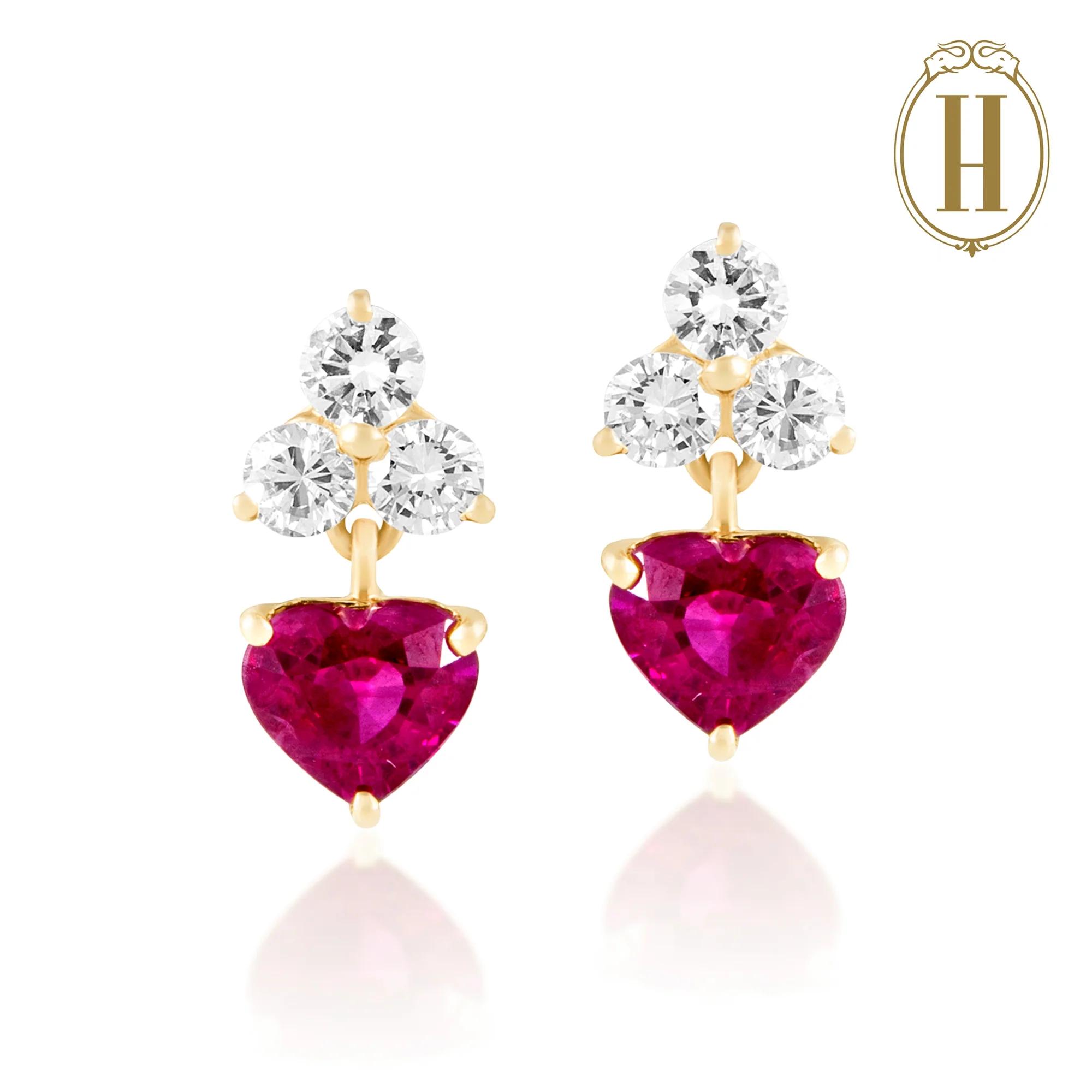 Zoori Diamond Paola Earrings by Hazoorilal Legacy