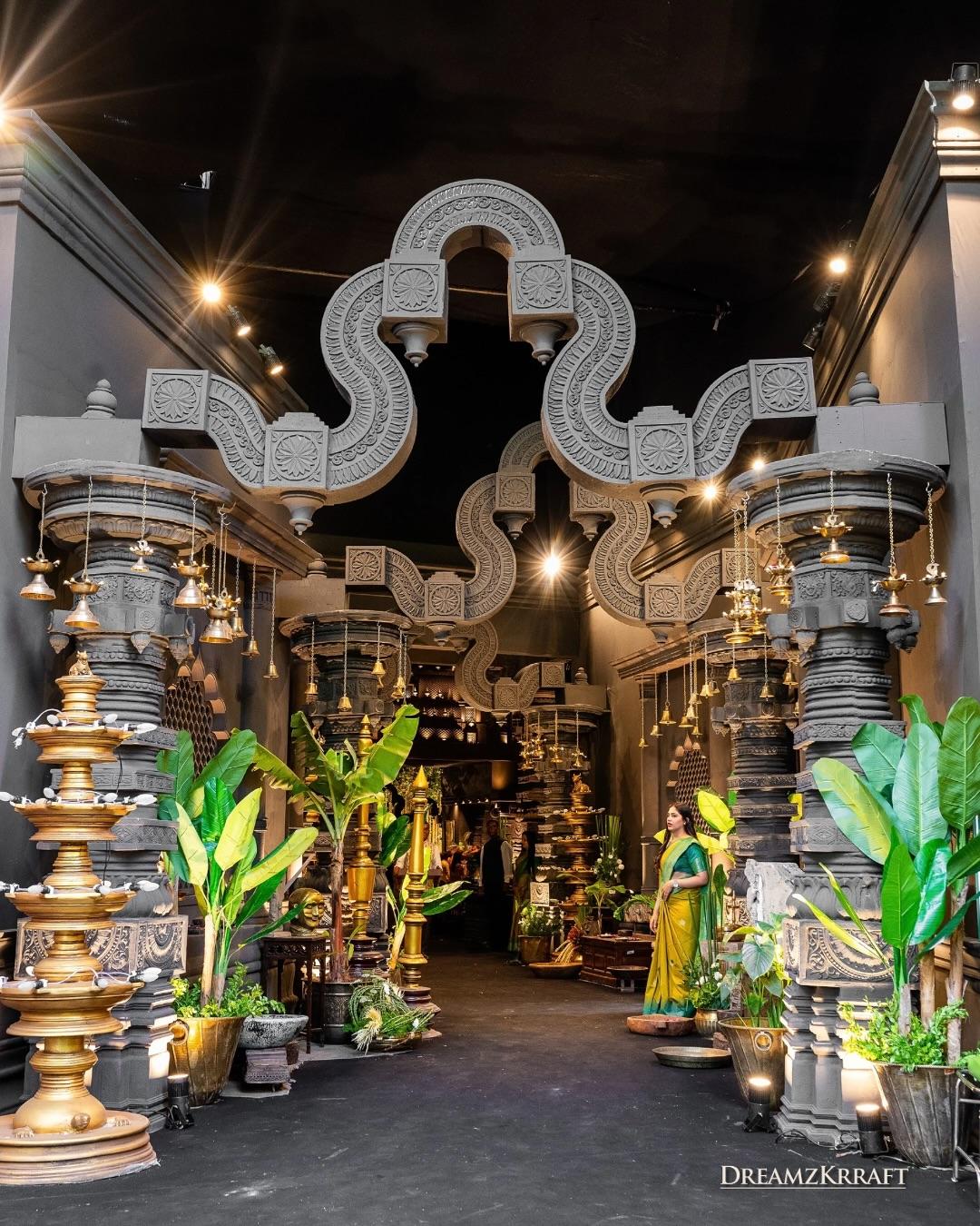 Bringing Mangalore’s heritage to Mumbai, a life-size temple was built over three months with gre