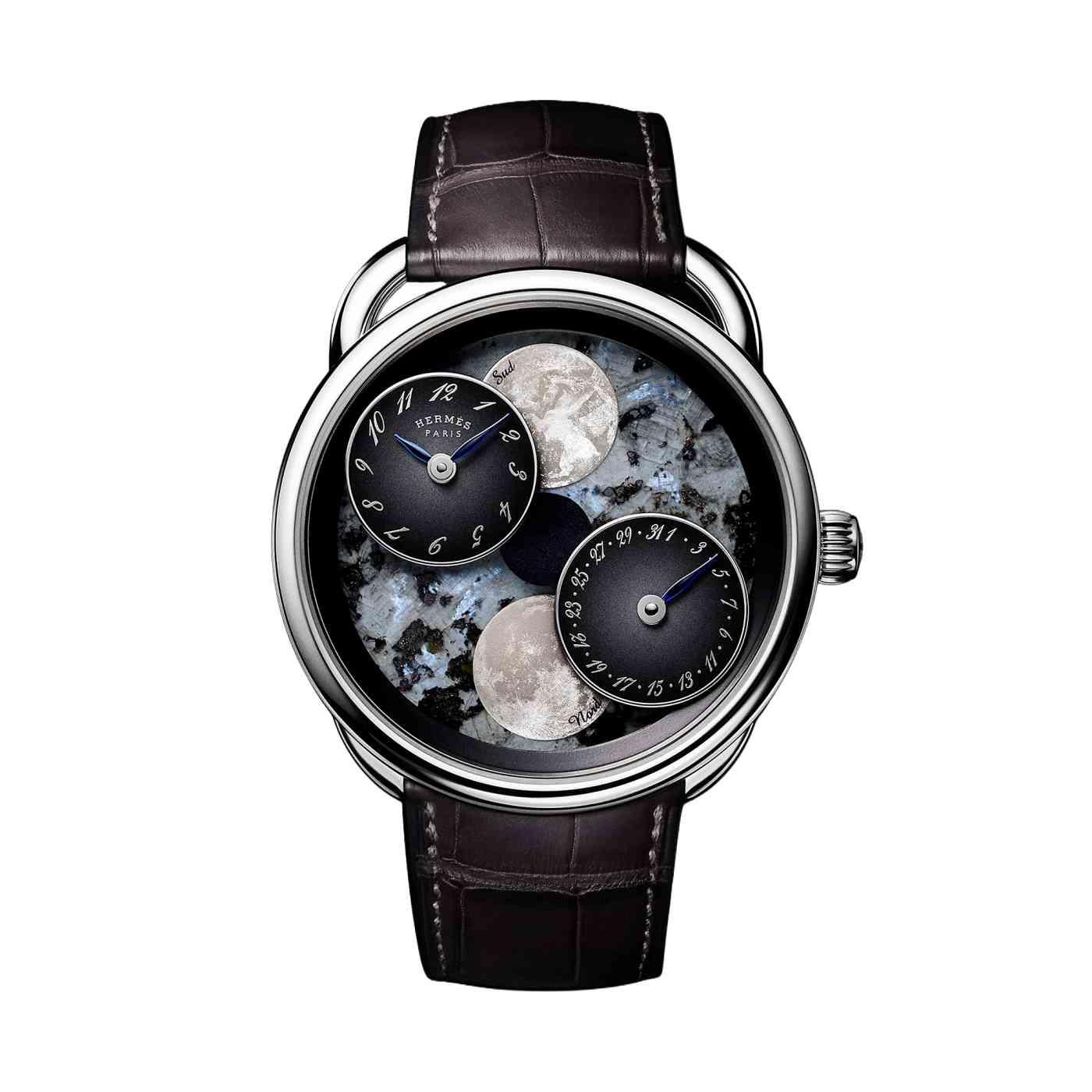 Montre Arceau L’heure de la Lune Watch, Hermès