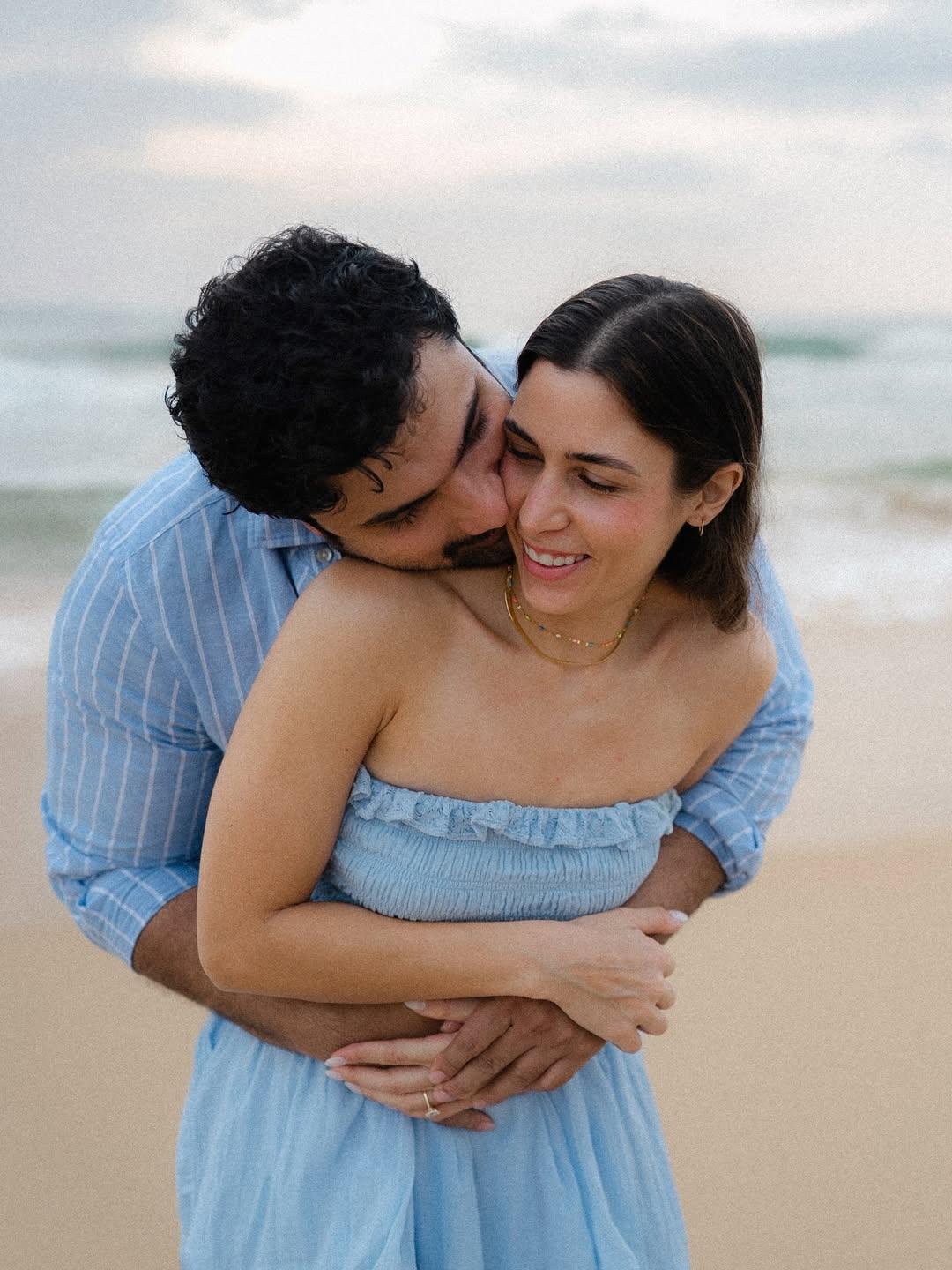 The day before the wedding began