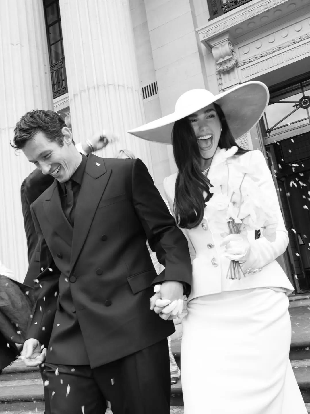 Dua Lipa and Callum Turner honeymoon