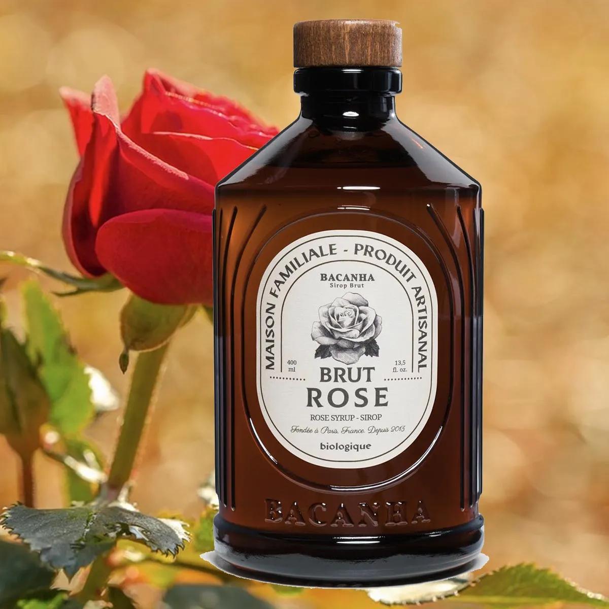 Organic Rose Syrup, Bacanha