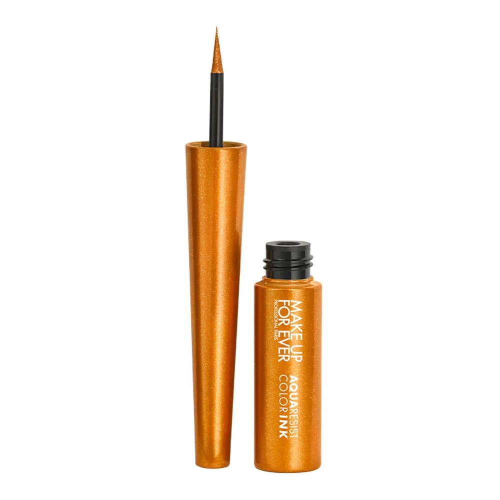 Aqua Resist Colour Ink Liquid Eyeliner in Copper Lava, Make Up For Ever