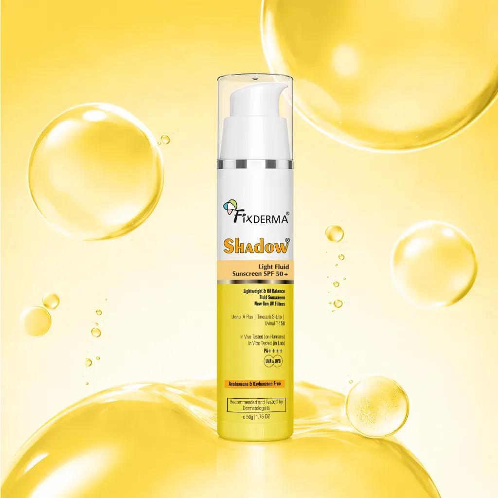 Fixderma Shadow Light Fluid Sunscreen SPF 50+