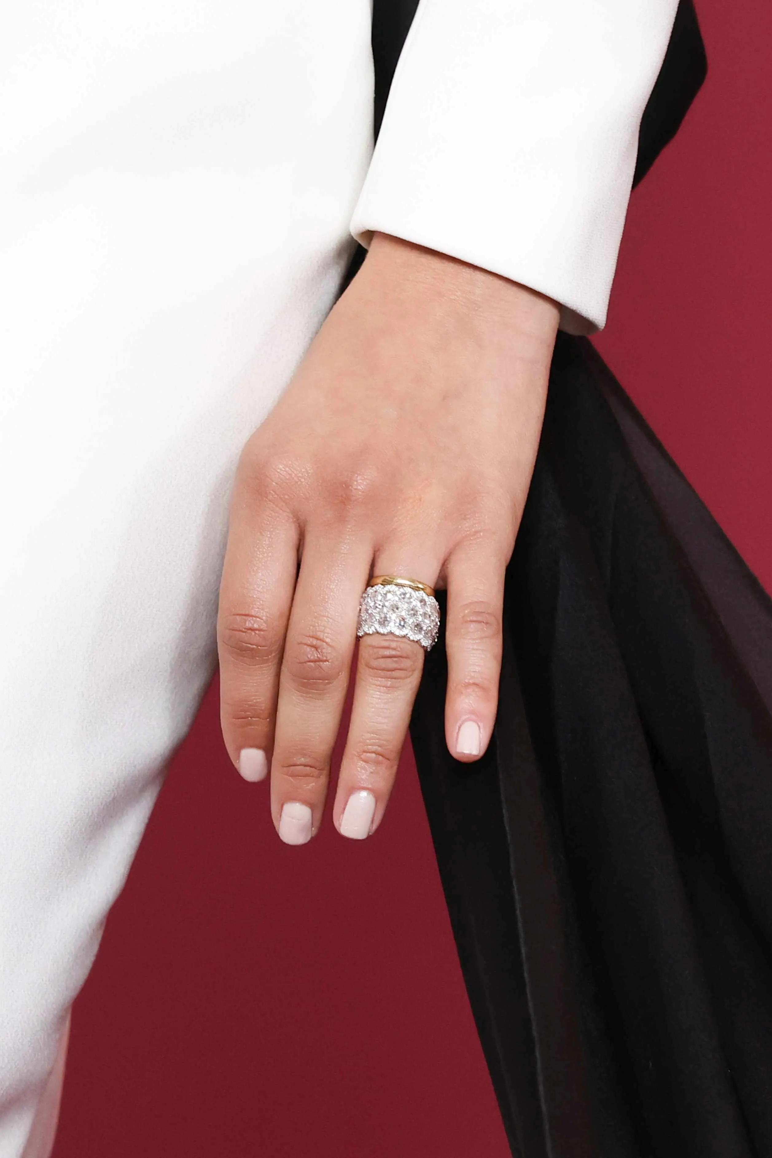Zendaya was recently seen stacking rings