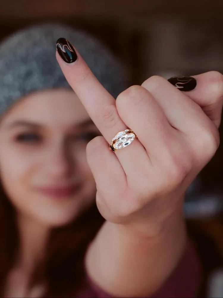 Joey King flaunting her East-West ring