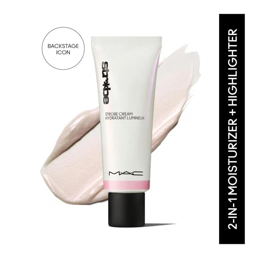 M.A.C Strobe Cream - Pinklite | Illuminating Moisturizer & Liquid Highlighter