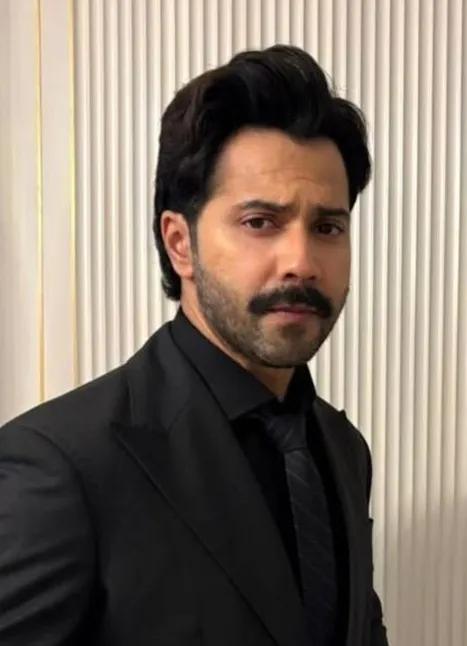 Varun Dhawan sporting the Beardstache