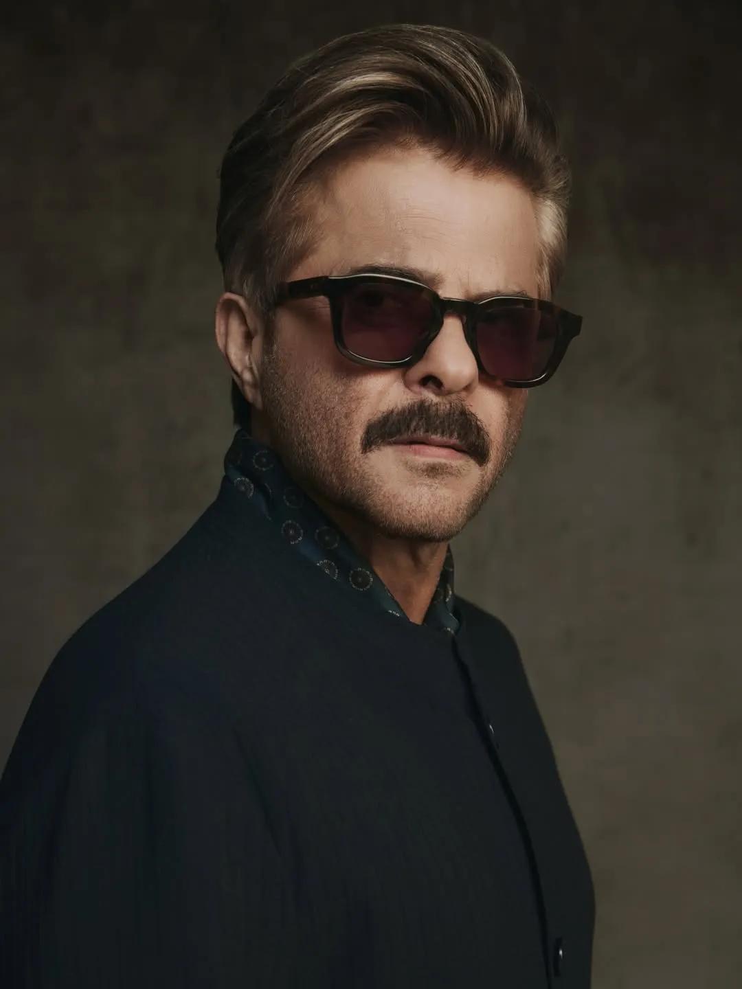 Anil Kapoor sporting a beardstache
