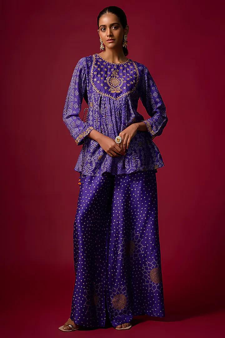 Bandhani co-ord set, Shraddha Rambhia